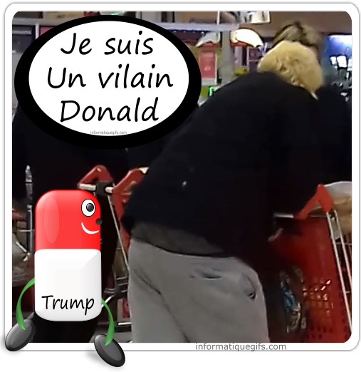 Humour Donal Trump président des états unis