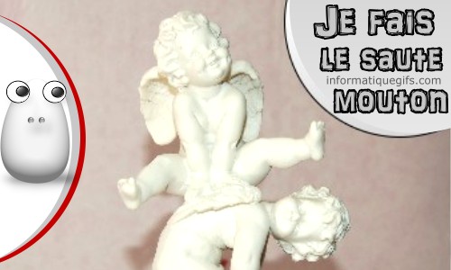 Photo saute mouton humour
