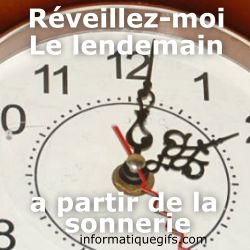 horloge reveil et Aiguille