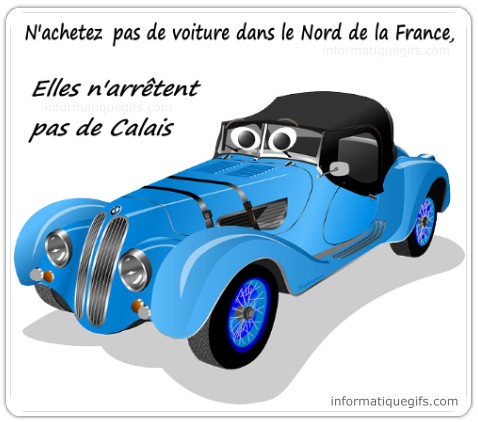 Humour achat de voiture dans le nord