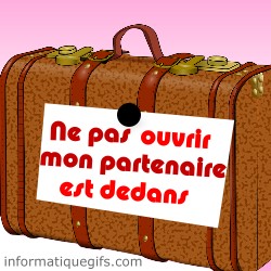 Une valise de vacances