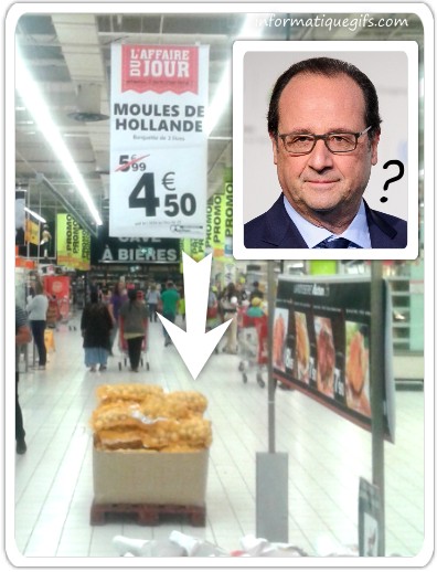 Photo humour moule de hollande