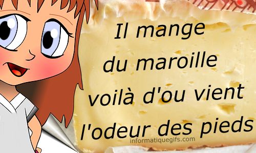 Fromage maroille et odeur des pieds