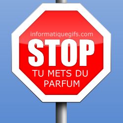 Panneau stop insolite