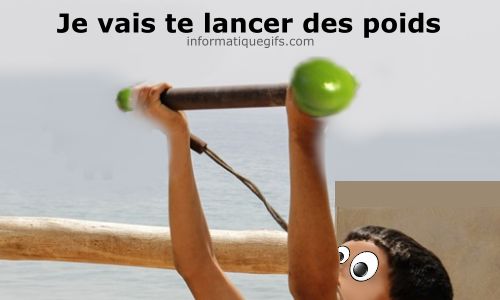 Le lancer de poids