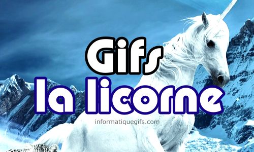 Image GIF licorne magique, Gifs licorne chevaux ailes