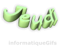 jeudi gif anime