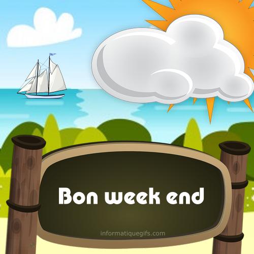 image bon week-end