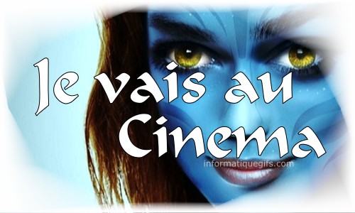 je vais au cinema