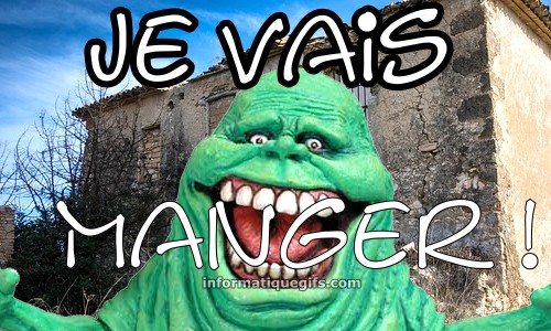 Je vais manger