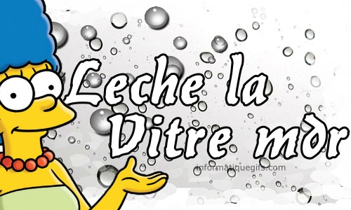 eau qui coule sur la vitre