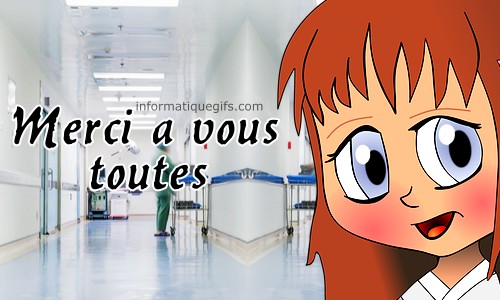 Hopital avec petit fille, merci a vous toutes