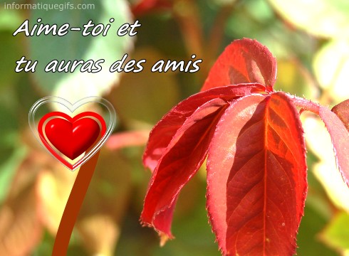 Image aime toi et tu auras des amis