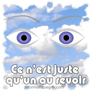 photo visage dans le ciel