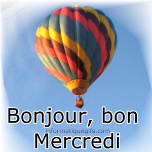 bonjour bon mercredi