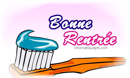 image brosse a dent avec bonne rentree