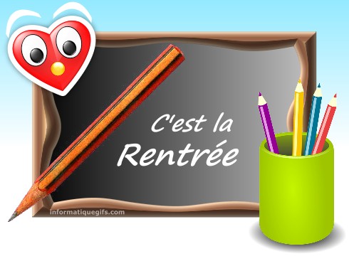 Image c'est la rentree scolaire