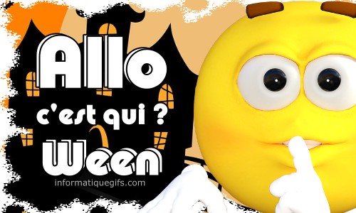 photo chateau hante avec smiley halloween