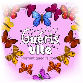 gueris vite avec des papillons