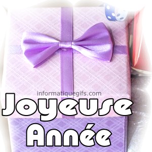 image cadeau joyeuse annee