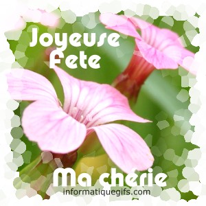 image joyeuse fete ma cherie