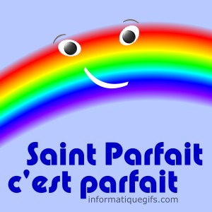 image arc en ciel saint parfait