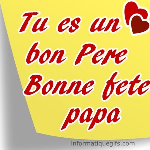 petit mot fete des papa