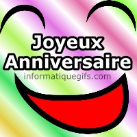 Un joyeux anniversaire