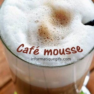 Image cafe mousse
