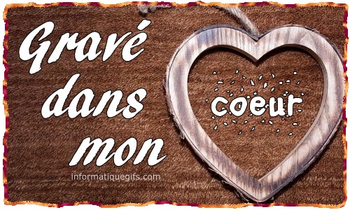 arbre avec coeur en bois