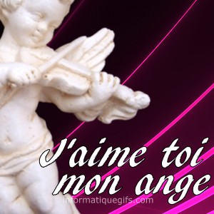 ange qui joue de la harpe