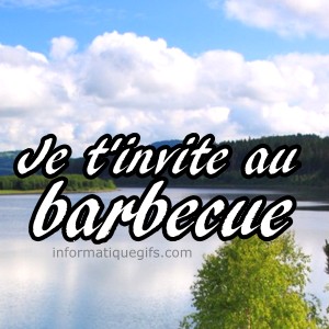 inviter au barbecue