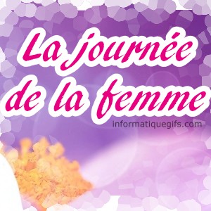 message journee de la femme