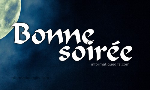 Bonjour - Bonsoir de janvier Bonne-soiree