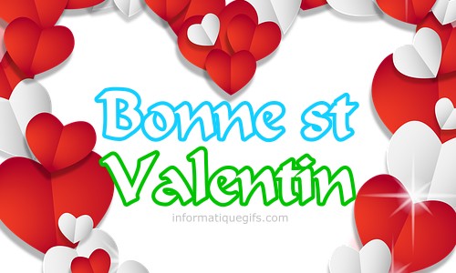 pour la saint valentin