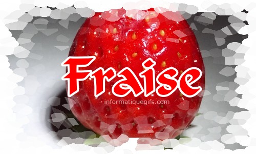 image fraise tableau art