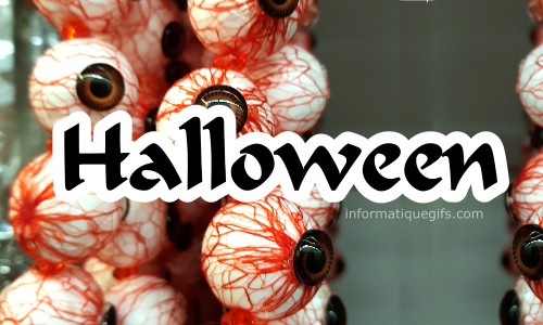 oeil exorbitant halloween