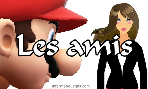 les amis image mario et personnage