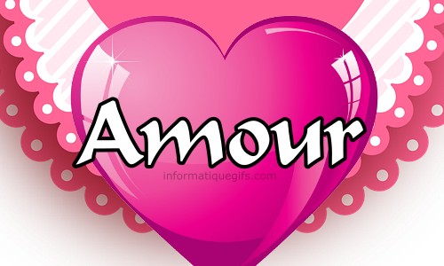 Gros coeur amour