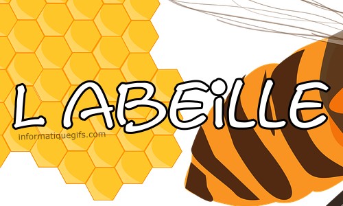 photo abeille et le mien