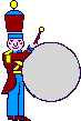 Petit personnage qui joue du tambour