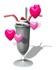 Gif anime cocktail d'amour