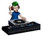 3D Gif table de mixage et DJ
