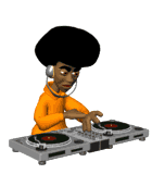 Gif table de mixage et le DJ