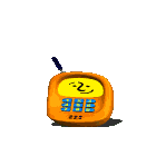 Gif anime telephone orange
