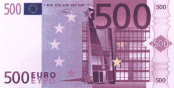 Gif anime billet de 500 euro