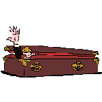 Gif dracula qui sort de son cercueil