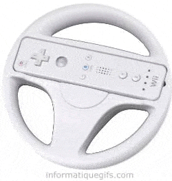 Wii remote dans le volant
