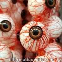 oeil halloween