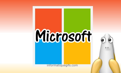 Microsoft fenetre et personnage